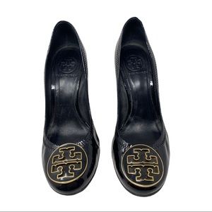 Tory Burch Sophie Petit Leather Wedge